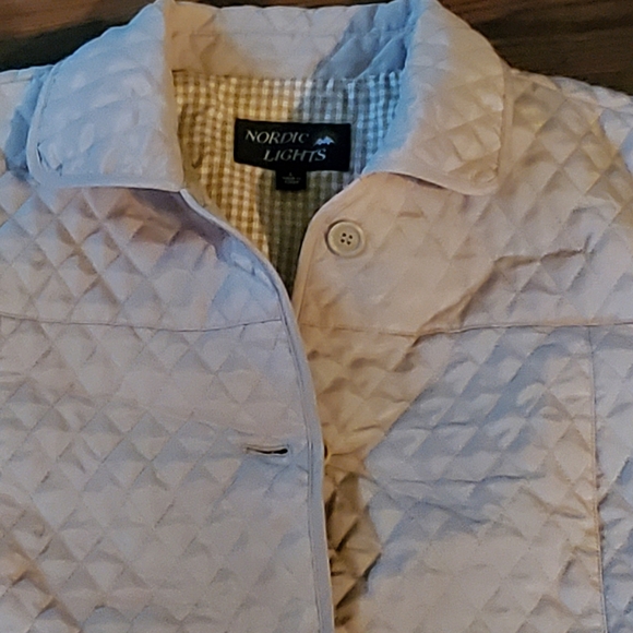 Womens Nordic Lights quilted Jacket - Picture 4 of 6